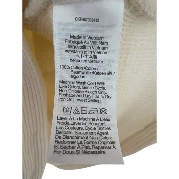 Madewell Ribbed Ivory Funnel Neck Sweater - Picture 7 of 7